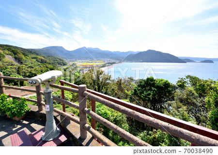 Chijiwa Observatory: Unzen Fugendake Tachibana Bay, Unzen City, Nagasaki Prefecture 70038490