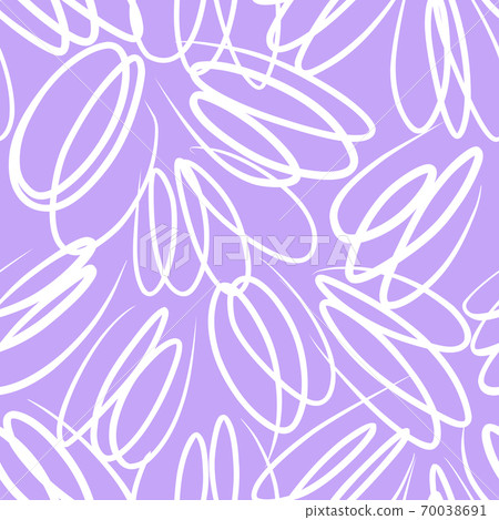 Abstract curls background. Seamless pattern with swirled lines. Abstract curls background. Seamless pattern with swirled lines. 70038691