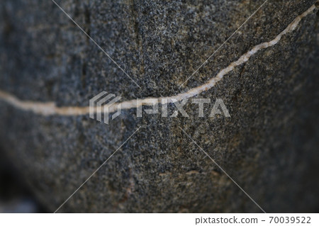 White stone line on the Asakawa riverbed White stone line on the Asakawa riverbed 70039522