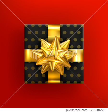 Gift box. Realistic Gift box. Realistic 70040228