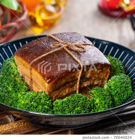 Dongpo Pork New Year Food Braised Pork Meat Control Lu Rou Dongpo Pork Braised Pork トンポーロー 70040824