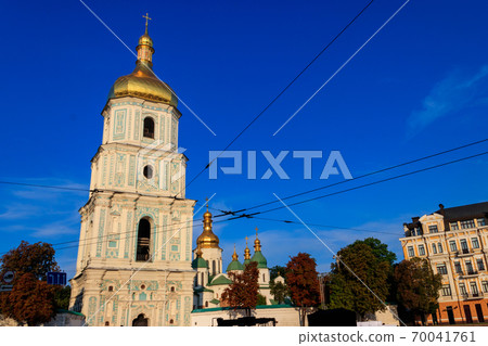 Bell tower of St. Sophia Cathedral in Kiev, Ukraine 70041761
