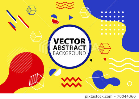 Abstract Geometric Background Memphis Style Abstract Geometric Background Memphis Style 70044360