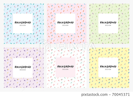 少女色板背景 70045371