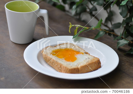 toast or egg toast and hot drink toast or egg toast and hot drink 70046186