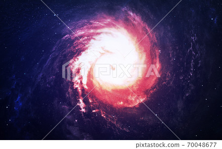 Galaxy in deep space Galaxy in deep space 70048677