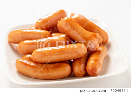 Wiener sausage (pork sausage). 70049834