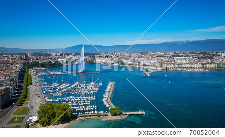 City of Geneva in Switzerland from above City of Geneva in Switzerland from above 70052004