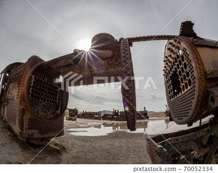 Uyuni train graveyard 70052334