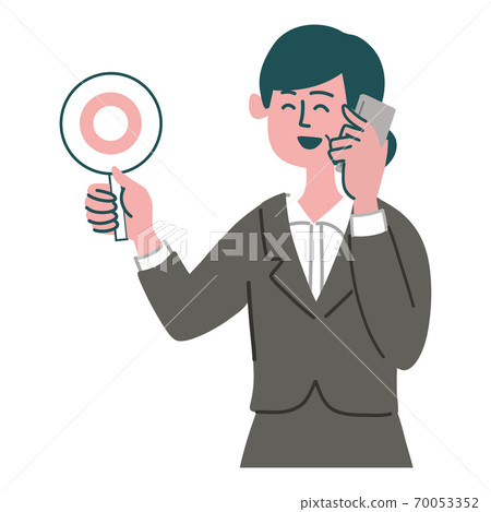 Suit female liberal profession mobile phone smartphone Maru Suit female liberal profession mobile phone smartphone Maru 70053352