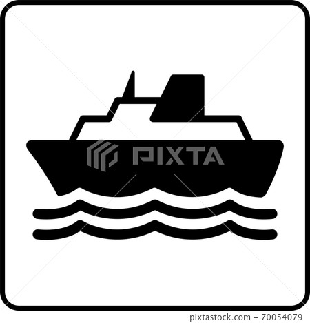 Ship pictogram 2 (framed ver.) Ship pictogram 2 (framed ver.) 70054079