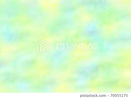 水彩背景素材藍色/黃色 水彩背景素材藍色/黃色 70055175