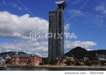 北九州市文治區文治港復古城市景觀 70055498