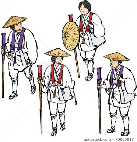 日式Ohenro山，無環圖案 70056017