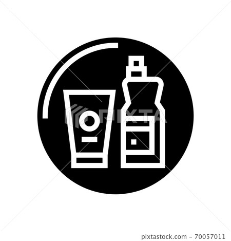 household chemicals department store glyph icon vector illustration household chemicals department store glyph icon vector illustration 70057011