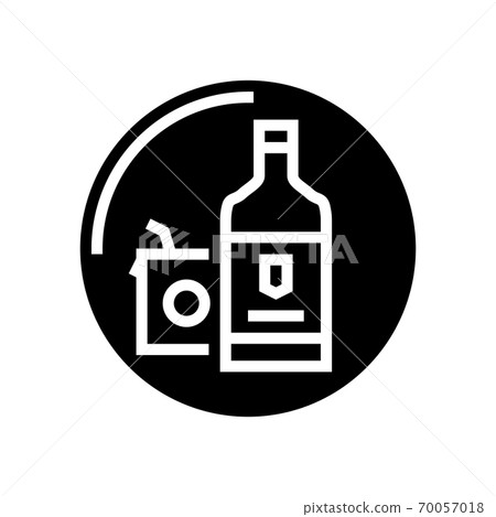 drinks department store glyph icon vector illustration drinks department store glyph icon vector illustration 70057018