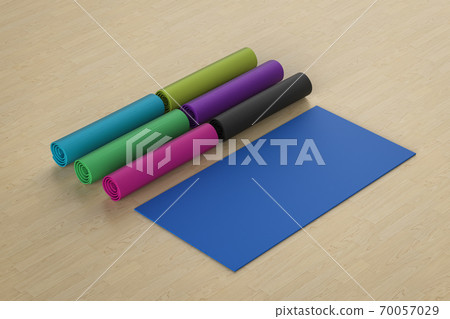 Colorful yoga mats Colorful yoga mats 70057029