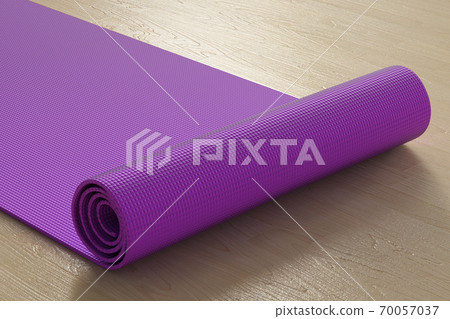 Purple yoga mat Purple yoga mat 70057037