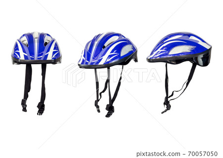 Safety helmet for cycling, skateboard and inline skates isolated. Safety helmet for cycling, skateboard and inline skates isolated. 70057050