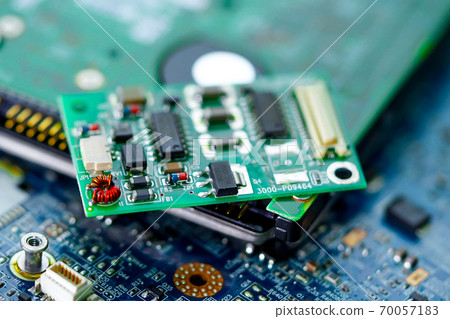 micro circuit main board computer electronic technology, hardware, mobile phone, upgrade, cleaning concept. micro circuit main board computer electronic technology, hardware, mobile phone, upgrade, cleaning concept. 70057183