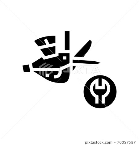 shifters repair glyph icon vector black illustration shifters repair glyph icon vector black illustration 70057587