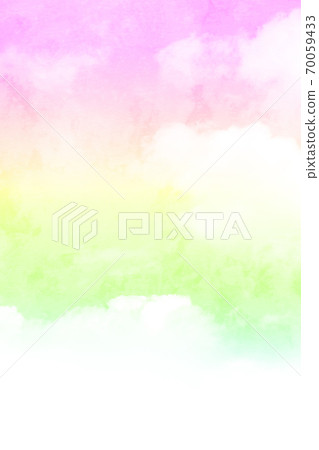 Background material Sky Rainbow texture 70059433