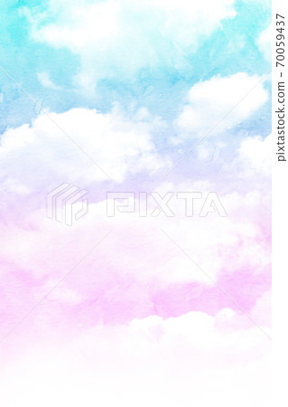 背景材料天空彩虹紋理 背景材料天空彩虹紋理 70059437