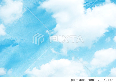 Background material Sky Rainbow texture 70059458