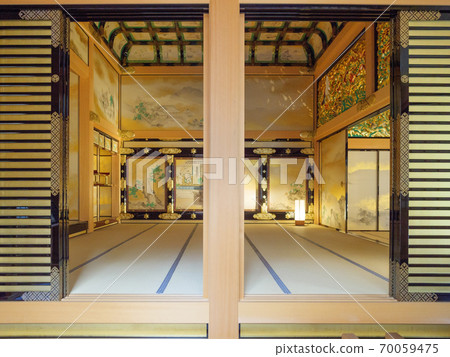 Nagoya Castle Honmaru Palace Kamirakuden Upper Dannoma entrance side 70059475