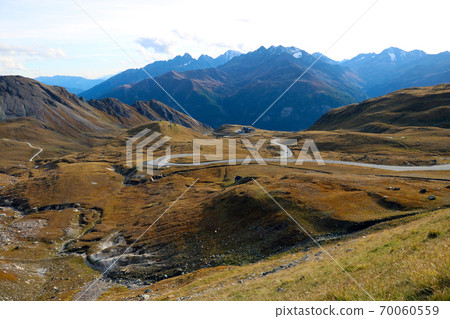 Beautiful mountain views from Grossglockner High Alpine Road, Austria. 70060559