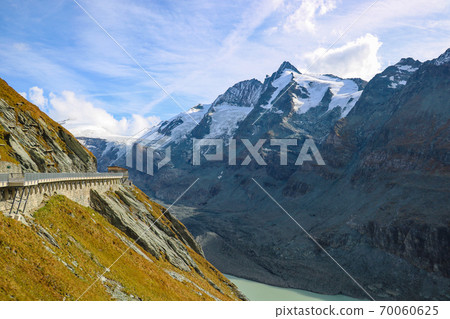 The view of Grossglockner. The highest mountain in Austria. 70060625