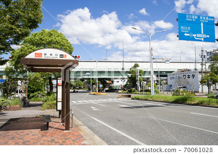 名古屋市港區名古屋市交通局築地口站市巴士站 名古屋市港區名古屋市交通局築地口站市巴士站 70061028