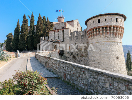 Old castel In Brescia city 70063006