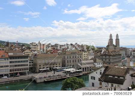 Zurich, Switzerland Lindenhof hill Zurich, Switzerland Lindenhof hill 70063029