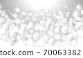 Silver glitter light background 70063382