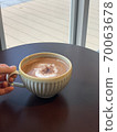 冬季咖啡廳熱可可 70063678