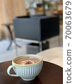 冬季咖啡廳熱可可 70063679