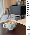冬季咖啡廳熱可可 70063681