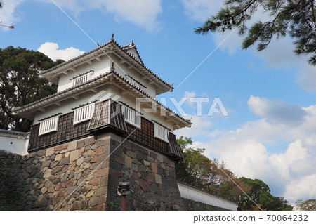 秋天的鹿島城（大村城：現在的大村公園）照片素材（圖片） [70064232] PIXTA圖庫