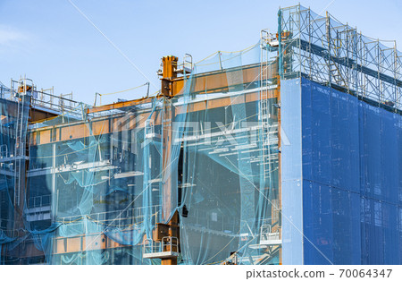 Construction site of skyscrapers Construction site of skyscrapers 70064347