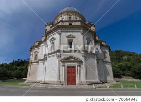 The Tempio di Santa Maria della Consolazione in Todi, Umbria, Italy 70064943