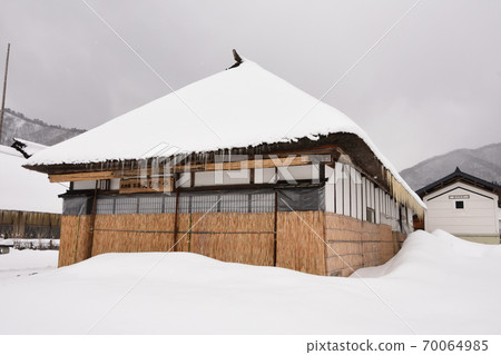 Fukushima Prefecture Ouchi-juku cityscape 70064985