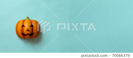 Brightly designed Halloween pumpkin 70066379