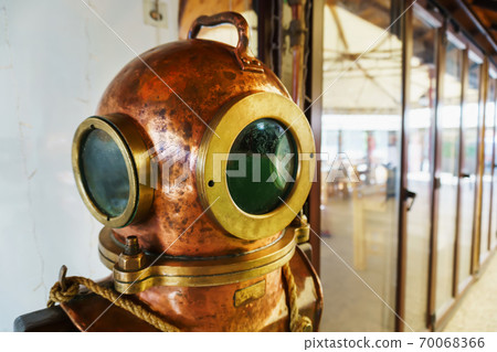 Vintage original Soviet 3-bolt diving helmet 1960 Old diving Vintage original Soviet 3-bolt diving helmet 1960 Old diving 70068366