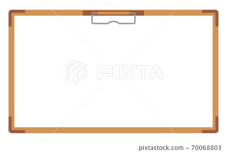 Clipboard frame illustration - Stock Illustration [70068803] - PIXTA