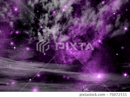 galaxy in a free space. 3D rendering 70072531