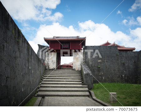 Shurijo Castle, Naha City, Okinawa Prefecture Roukokumon Shurijo Castle, Naha City, Okinawa Prefecture Roukokumon 70073675