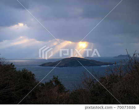 長崎縣小田賀町今島日落點 長崎縣小田賀町今島日落點 70073886