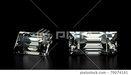 Baguette Cut Diamond 70074191