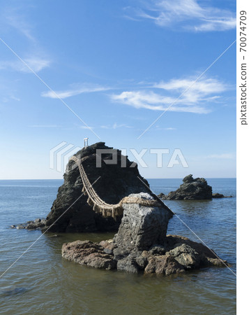Meotoiwa of Futamiokitama Shrine, Ise City, Mie Prefecture 70074709